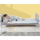 Allen Balham 5 in 1 Convertible Crib, Grey