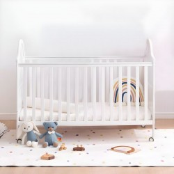 Edson Round Bar Convertible Crib