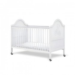 Edson Round Bar Convertible Crib