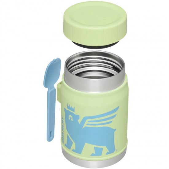 Stanley Wild Imagination Food Jar + Spork, 414ml Citron Cub