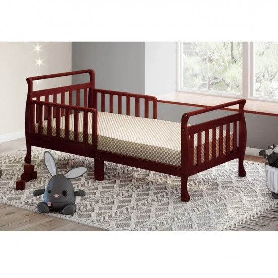 Athena Classic Sleigh Toddler Bed, Espresso