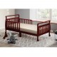 Athena Classic Sleigh Toddler Bed, Espresso
