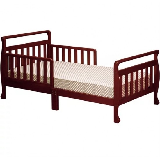 Athena Classic Sleigh Toddler Bed, Espresso