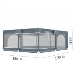 Large Mesh Playpen with Free Mat & 100 Balls Large Mesh Playpen with Free Mat & 100 Balls