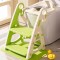 BUBBAS Potty Training Toilet Seat with Step Ladder, Short, Green