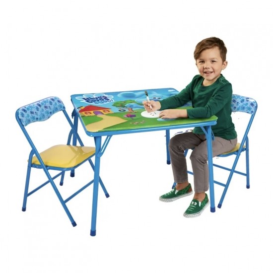 Nickelodeon Blues Clues Activity Table and Chair Set. Nickelodeon Blues Clues Activity Table and Chair Set.