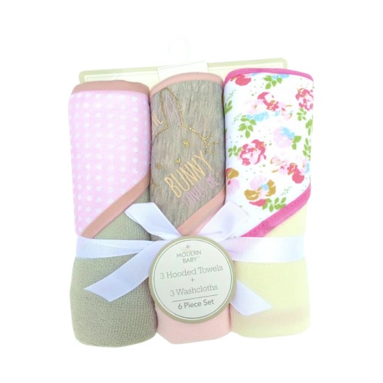 Cute Baby 3 Pack Hooded Towel Cute Baby 3 Pack Hooded Towel
