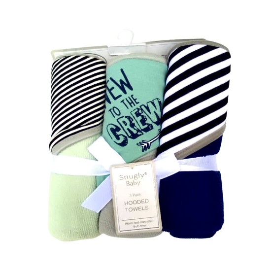 Cute Baby 3 Pack Hooded Towel Cute Baby 3 Pack Hooded Towel