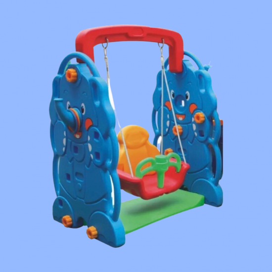 Toddler Swing Set, Blue