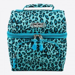 J World Insulated Lunch Bag- Mint Leopard J World Insulated Lunch Bag- Mint Leopard