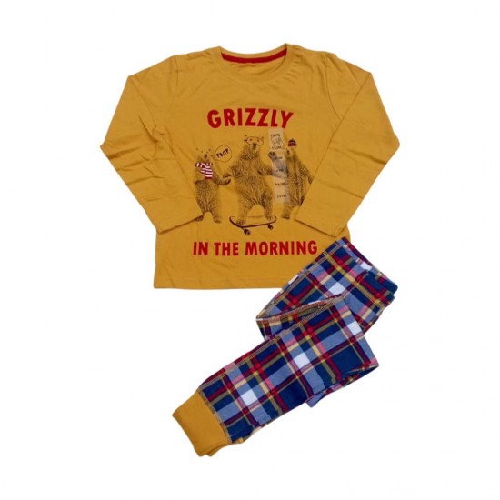 Grizzly Cotton Pajamas