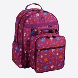 J World 16inch Duet Backpack & Lunch Bag- Stars J World 16inch Duet Backpack & Lunch Bag- Stars