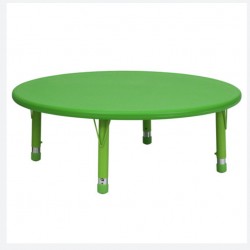 Kids Extra Strong Large Round Table, Green