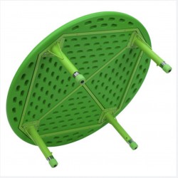Kids Extra Strong Large Round Table, Green