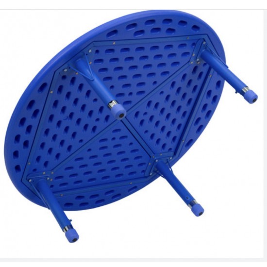 Kids Extra Strong Large Round Table, Blue Kids Extra Strong Large Round Table, Blue