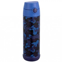 Snug Thermos Water Bottle, Camo