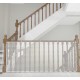 Stairway Railing Cover Safety Net, White