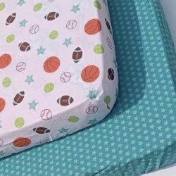 Sumersault 2 Pack Cotton Crib Sheets Get Free Duvet