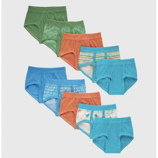 Hanes Toddler Boys' 10pk Pure Comfort Briefs