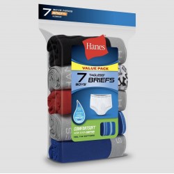 Hanes Boys' 7pk Classic Briefs Hanes Boys' 7pk Classic Briefs