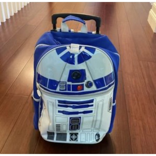 Disney Star Wars R2D2 20inch Rolling Backpack Disney Star Wars R2D2 20inch Rolling Backpack