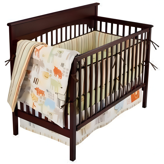 Sumersault 10pc Crib Bedding Set