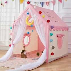 Teepee Large Play Tent, Pink Teepee Large Play Tent, Pink