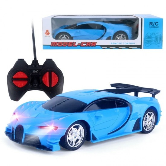 Robot Transformer Rechargeable Police Car, Blue