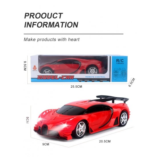Robot Transformer Rechargeable Police Car, Red