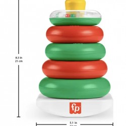 Fisher Price Holiday Rock a Stack, Baby Stacking Toy Fisher Price Holiday Rock a Stack, Baby Stacking Toy