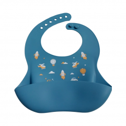 BUBBAS Waterproof Silicone Feeding Bib BUBBAS Waterproof Silicone Feeding Bib