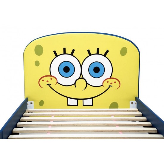 SpongeBob SquarePants Upholstered Twin Bed, Delta Children BB81447SB-1112