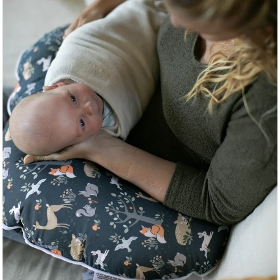 Boppy Original Nursing Pillow and Positioner, Blue Forest Friends Boppy Original Nursing Pillow and Positioner, Blue Forest Friends