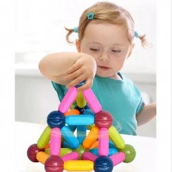 64pc Magnetic Building Sticks 64pc Magnetic Building Sticks