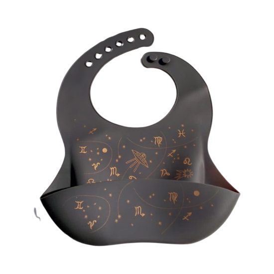 BUBBAS Waterproof Silicone Feeding Bib