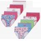 Hanes Girls' Tagless Super Soft Cotton Brief Underwear, 10 pack