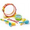 Playzone Preschool Rhythm & Drum Set, 8-Piece