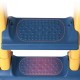 BUBBAS Potty Training Toilet Seat with Step Ladder, Blue/Yellow