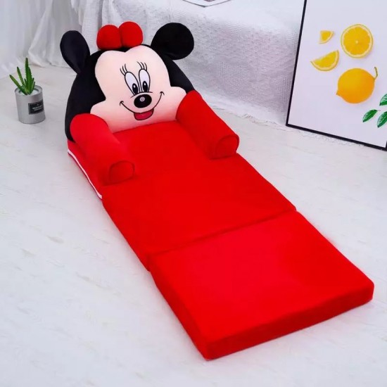 Plush 3-in-1 Foldable Kids Sofa, Mickey