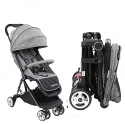 Sweetheart Paris Compact Fold Stroller, Grey