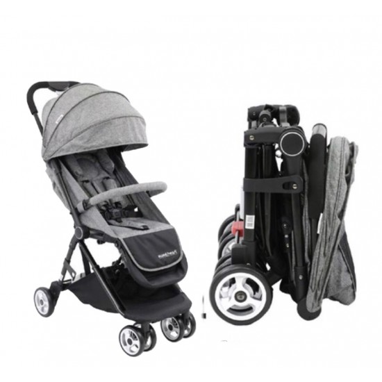 Sweetheart Paris Compact Fold Stroller, Grey Sweetheart Paris Compact Fold Stroller, Grey