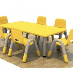 Kids Extra Strong Large Table, Red