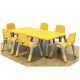 Kids Extra Strong Large Table, Yellow