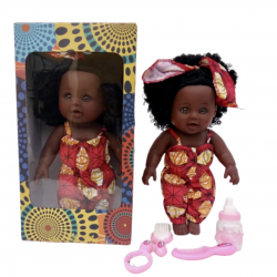 Chunky 12inch Melanin Doll with Accessories, Dara Chunky 12inch Melanin Doll with Accessories, Dara