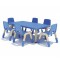 Kids Extra Strong Large Table, Blue