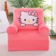 Plush 3-in-1 Foldable Kids Sofa, Hello Kitty Plush 3-in-1 Foldable Kids Sofa, Hello Kitty