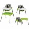 Evenflo 3-in-1 High Chair- Dottie Lime