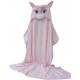 Bubbas Large Bamboo Hooded Towel, Unicorn Pink