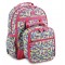 J World 16inch Duet Backpack n Lunch Bag, Floret