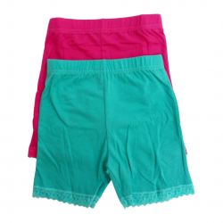 WunderGirl Girls 2-Pack Cotton Spandex Cartwheel Undershort WunderGirl Girls 2-Pack Cotton Spandex Cartwheel Undershort
